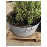 Round Galvanized Tub