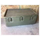 Aluminum military shipping container