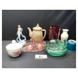 Diana, Depression Glass & Misc