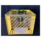 Crate of Vintage Pop Bottles