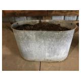 Galvanized Boiler Planter