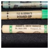 Lot of 3 Vintage Advertising Screwdrivers