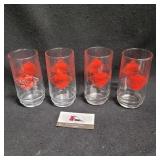 Large Coca Cola Coke Glasses