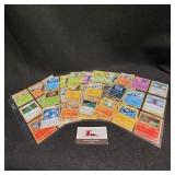 90 Pokemon cards , Foreign, Halo, First Gen?