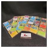 90 Pokemon cards , Foreign, Halo, First Gen?