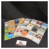 90 Pokemon cards , Foreign, Halo, First Gen?