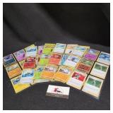 90 Pokemon cards , Foreign, Halo, First Gen?