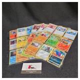 90 Pokemon cards , Foreign, Halo, First Gen?