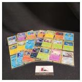 90 Pokemon cards , Foreign, Halo, First Gen?