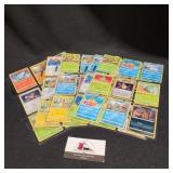 90 Pokemon cards , Foreign, Halo, First Gen?