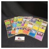 99 Pokemon cards , Foreign, Halo, First Gen?