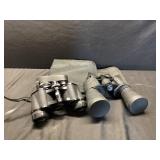 Two Binoculars