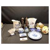 Blue & White Dishes & Misc