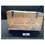 Dewars Whisky Crate