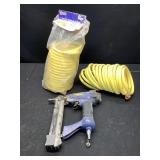 Air Hose & Nail Gun