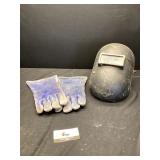 Welding Helmet & Gloves