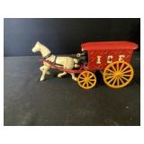 Cast Iron Ice Wagon