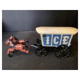 Cast iron Ice Wagon