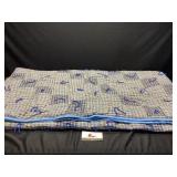 Blue Block Amish Quilt