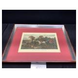 Framed Print - Fox Hunting