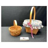 Two Longaberger Basket