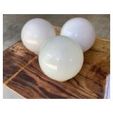 Three Globes 4 Inch Opening