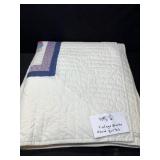 Vintage Block Hand Quilt