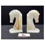 Marble Bookends