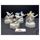 Wind Up Music Box Birds