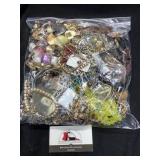 Gallon Bag of Misc Jewelry