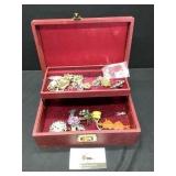 Jewlry Box w/ jewelry