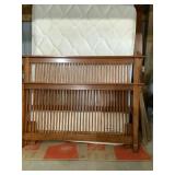 Queen Bed, Headboard, Footboard, Frame