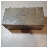 Korean War / Vietnam Era Military Foot Locker