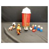 Silo and Fisher Price People