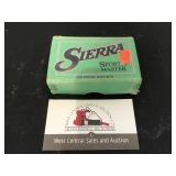 Partial Box Sierra Pistol Bullets