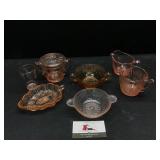 Pink Depression Glassware