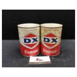 DX Diamond Oil Cans