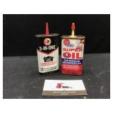 Vintage Household Oil Cans