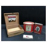 Cigar Box & Tabacco Tins