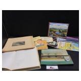 Automobile Book, School Kit, Vintage Emphemera