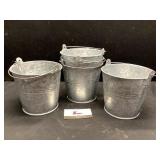 Galvanized Bucket Decor