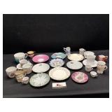 Tea Cups, Saucers & Misc