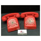Two Vintage Toy Phones
