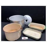 Enamelware & Stainless Pot