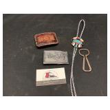 Bolo and Belt Buckles