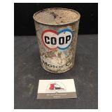 COOP Motor Oil Can