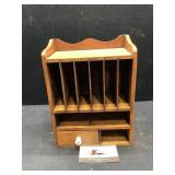 Wood Desk Organizer