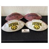 Four NEW footballs