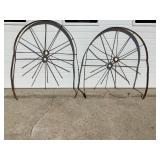 Pair Of Steel Wheel " modified"
