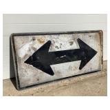 Arrow Metal Sign